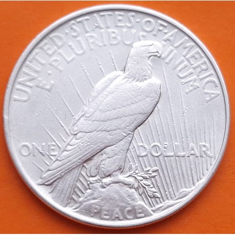 ESTADOS UNIDOS 1 DOLAR 1922 PEACE PAZ KM.150 MONEDA DE PLATA MBC+ USA $1 Dollar silver coin R/2