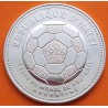 HAITI 50 GOURDES 1977 BALÓN - MUNDIAL DE FÚTBOL ARGENTINA 1978 KM.127 MONEDA DE PLATA PROOF