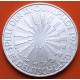 ALEMANIA 10 MARCOS 1972 D ANAGRAMA CIRCULAR OLIMPIADA DE MUNICH Leyenda IN DEUTSLAND KM.130 MONEDA DE PLATA SC- Germany 10 Marks