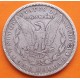 ESTADOS UNIDOS 1 DOLAR 1882 MORGAN KM.110 MONEDA DE PLATA MUY CIRCULADA USA silver $1 Dollar R/1