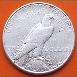 ESTADOS UNIDOS 1 DOLAR 1923 S PEACE PAZ KM.150 MONEDA DE PLATA MBC + IMPERFECCIONES USA $1 Dollar silver R/1