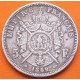 FRANCIA 5 FRANCOS 1869 BB Ceca de ESTRASBURGO EMPERADOR NAPOLEON III KM.799.2 MONEDA DE PLATA MBC France R/1