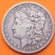 @ESCASA@ ESTADOS UNIDOS 1 DOLAR 1879 S MORGAN KM.110 MONEDA DE PLATA MUY CIRCULADA USA silver $1 Dollar R/1