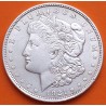 ÚLTIMO AÑO DE FABRICACIÓN x ESTADOS UNIDOS 1 DOLAR 1921 MORGAN KM.110 MONEDA DE PLATA MBC+ USA $1 Dollar coin R/3