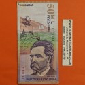 @PVP NUEVO 90€@ COLOMBIA 50000 PESOS 2003 JORGE ISAACS y ÁRBOLES Pick 455 BILLETE CIRCULADO