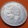 . @RARA y PRECIOSA@ ESPAÑA 5 PESETAS 1893 * 18 93 PGV REY ALFONSO XIII tipo "RIZOS" KM.700 MONEDA DE PLATA PG. V. (DURO) R/5