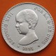 ESPAÑA 5 PESETAS 1891 * 18 91 PGM REY ALFONSO XIII KM.689 MONEDA DE PLATA (DURO) Spain silver R/5