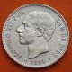 ESPAÑA 5 PESETAS 1884 * 18 84 MSM REY ALFONSO XII KM.688 MONEDA DE PLATA (DURO) Spain silver R/4