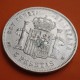 ESPAÑA 5 PESETAS 1884 * 18 84 MSM REY ALFONSO XII KM.688 MONEDA DE PLATA (DURO) Spain silver R/4