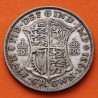INGLATERRA 1/2 CORONA 1931 REY JORGE V KM.835 MONEDA DE PLATA MUY CIRCULADA Great Britain UK Half Crown silver