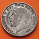 INGLATERRA 1/2 CORONA 1931 REY JORGE V KM.835 MONEDA DE PLATA MUY CIRCULADA Great Britain UK Half Crown silver