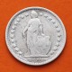 SUIZA 1/2 FRANCO 1920 B DAMA HELVETICA CON ESCUDO y LANZA KM.23 MONEDA DE PLATA MUY CIRCULADA Switzerland silver Half franc R/2