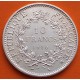 FRANCIA 10 FRANCOS 1970 HERCULES KM.932 MONEDA DE PLATA EBC + IMPERFECCIONES France 10 Francs 0,72 ONZAS R/4