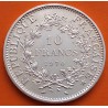 FRANCIA 10 FRANCOS 1970 HERCULES KM.932 MONEDA DE PLATA EBC + IMPERFECCIONES France 10 Francs 0,72 ONZAS R/4