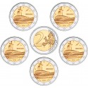 . @ENVÍO HOY@ ALEMANIA 2 EUROS 2026 A+D+F+G+J BREMEN CASA DEL CLIMA 5 MONEDAS CONMEMORATIVAS SC Germany