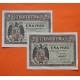 . 1 Billete MUY CIRCULADO x ESPAÑA 1 PESETA 1938 ABRIL 30 BURGOS AGUILA Color VERDE Serie L Pick 108 Spain banknote