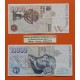 . 4 billetes MUY CIRCULADOS x ESPAÑA 1000+2000+5000+10000 PESETAS 1992 JUAN CARLOS I Pick 163+164+165+166
