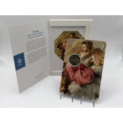 . @ENVÍO HOY@ SAN MARINO 2 EUROS 2026 TIZIANO 450 AÑOS DE SU MUERTE Pintor 1ª MONEDA CONMEMORATIVA ESTUCHE BLISTER