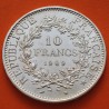FRANCIA 10 FRANCOS 1969 HERCULES KM.932 MONEDA DE PLATA EBC + IMPERFECCIONES France 10 Francs 0,72 ONZAS R/4