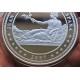 ESPAÑA 50 EUROS 2007 V ANIVERSARIO DEL EURO MONEDA DE PLATA PROOF ESTUCHE CERTIFICADO FNMT 5 Onzas OZ
