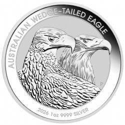 . @16/ABRIL Envío@ AUSTRALIA 1 DOLAR 2026 AGUILA WEDGE-TAILED EAGLE MONEDA DE PLATA silver OZ ONZA