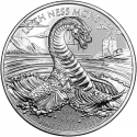 . @16/ABRIL Envío@ INGLATERRA 2 LIBRAS 2026 MONSTRUO DEL LAGO NESS Carlos III MONEDA DE PLATA PURA Oz 1 ONZA Loch Ness Monster