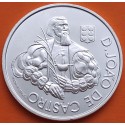 PORTUGAL 1000 ESCUDOS 2000 JOAO DE CASTRO CON ARMADURA MEDIEVAL KM.732 MONEDA DE PLATA SC- Silver
