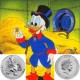 . 1 aaaaaaaacoin NIUE 2 DOLARES 2022 EL TIO GILITO SCROOGE McDUCK Serie DISNEY MONEDA DE PLATA capsula ONZA OZ