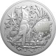 . 1 aaaaacoin AUSTRALIA 1 DOLAR 2021 CANGURO y EMU Serie Coat of Arms 1ª MONEDA DE PLATA OZ ONZA cápsula