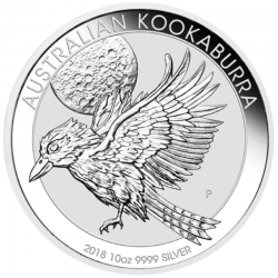 AUSTRALIA 1 DOLAR 2018 KOOKABURRA PAJARO MONEDA DE PLATA PURA $1 Dollar Coin OZ OUNCE silver bullion ONZA
