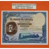 . @ESPECTACULAR y MUY RARO@ ESPAÑA 500 PESETAS 1935 HERNAN CORTES Sin Serie 1385235 Pick 89 BILLETE SIN CIRCULAR SC PLANCHA