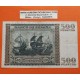 ESPAÑA 500 PESETAS 1940 DON JUAN DE AUSTRIA y BARCO Serie A 0825323 Pick 119 @BILLETE RARO@ Spain banknote