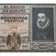 ESPAÑA 500 PESETAS 1940 DON JUAN DE AUSTRIA y BARCO Serie A 0825323 Pick 119 @BILLETE RARO@ Spain banknote