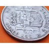 . @RARA@ ESPAÑA Rey ALFONSO XIII 2 PESETAS 1894 * 18 94 PGV Tipo "RIZOS" MONEDA DE PLATA KM.704 Spain silver coin R/3