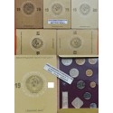 . 1978+1979+1980+1981+1982 RUSIA ESTUCHE OFICIAL LENINGRAD MINT 1+2+3+5+10+15+20+50 KOPECKS y 1 RUBLO KMS SET USSR CCCP