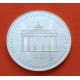 @PROOF - CÁPSULA@ ALEMANIA 10 MARCOS 1991 A PUERTA BRADENBURGO KM.177 MONEDA DE PLATA German silver