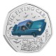 . 1 aaaaaaacoin @24/ABRIL Envío COLORES@ INGLATERRA 50 PENIQUES 2025 FLYING CAR Serie HARRY POTTER MONEDA DE NICKEL SC