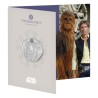 . 1 aaacoin INGLATERRA 50 PENIQUES 2024 HAN SOLO y CHEWBACC 4ª MONEDA DE NICKEL Mint Set
