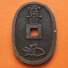 @MONEDA DE LOS SAMURAIS@ JAPON 100 MON 1845 Periodo EDO Emperador TEMPO TSUHO KM.7 COBRE/LATON Japan coin Ref/2