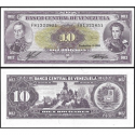 VENEZUELA 10 BOLIVARES 1988 JUNIO 5 SUCRE Serie F...771 Pick 62D BILLETE EBC/SC + IMPERFECCIONES