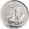 INGLATERRA 2 LIBRAS 2020 BRITANNIA MONEDA DE PLATA SC United Kingdom £2 Pounds silver coin OZ OUNCE 1 ONZA