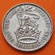 INGLATERRA 1 SHILLING 1933 JORGE V LEON SOBRE ESCUDO KM.833 MONEDA DE PLATA MBC+ UK silver