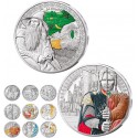 . @27/ABRIL Envío - BAJO PEDIDO@ FRANCIA 10 EUROS 2026 x11 monedas + 50 EUROS 2026 x2 monedas EL SEÑOR DE LOS ANILLOS PLATA