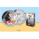 20 monedas LOS PITUFOS x FRANCIA 10 EUROS 2020 Serie 1ª + 2ª PLATA SC ESTUCHE tipo LIBRO LES SCHTROUMPFS