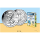 20 monedas LOS PITUFOS x FRANCIA 10 EUROS 2020 Serie 1ª + 2ª PLATA SC ESTUCHE tipo LIBRO LES SCHTROUMPFS