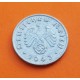 ALEMANIA 1 REICHSPFENNIG 1943 B AGUILA SOBRE ESVASTICA NAZI III REICH KM.97 MONEDA DE ZINC MBC++ Germany