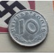 ALEMANIA 10 REICHSPFENNIG 1944 A AGUILA SOBRE ESVASTICA NAZI KM.101 MONEDA DE ZINC MBC+ Germany III Reich WWII coin