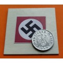 ALEMANIA 10 REICHSPFENNIG 1940 J AGUILA SOBRE ESVASTICA NAZI KM.101 MONEDA DE ZINC MBC+ Germany III Reich WWII coin