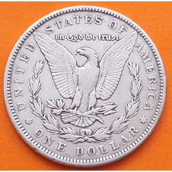 ESTADOS UNIDOS 1 DOLAR 1884 MORGAN KM.110 MONEDA DE PLATA MBC USA Silver $1 Dollar silver coin R/2