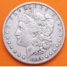 ESTADOS UNIDOS 1 DOLAR 1884 MORGAN KM.110 MONEDA DE PLATA MBC USA Silver $1 Dollar silver coin R/2